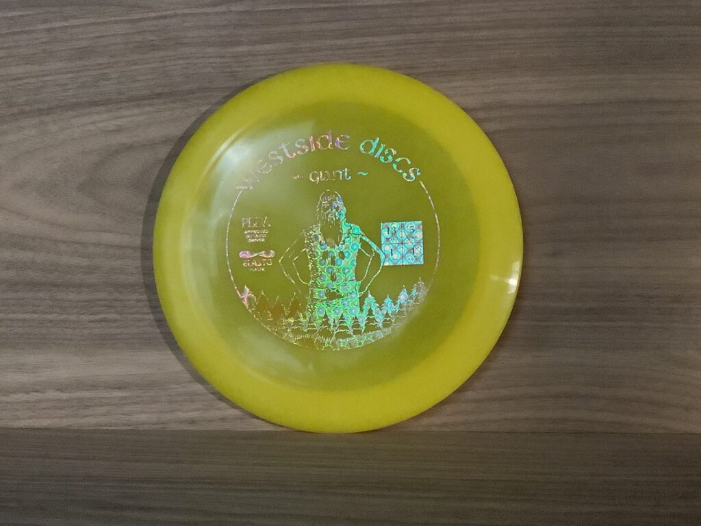 Westside Giant Elastico Distance Driver Yellow 173g 8/10