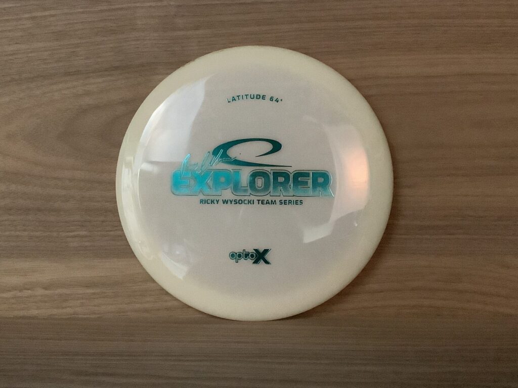 Latitude 64 Explorer Ricky Wysocki team series Opto-X Fairway Driver White 174g 8/10