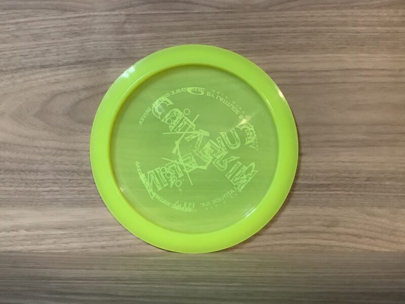 Latitude 64 Culverin Double-stamp Opto Fairway Driver Yellow Dayglow 169g 8/10