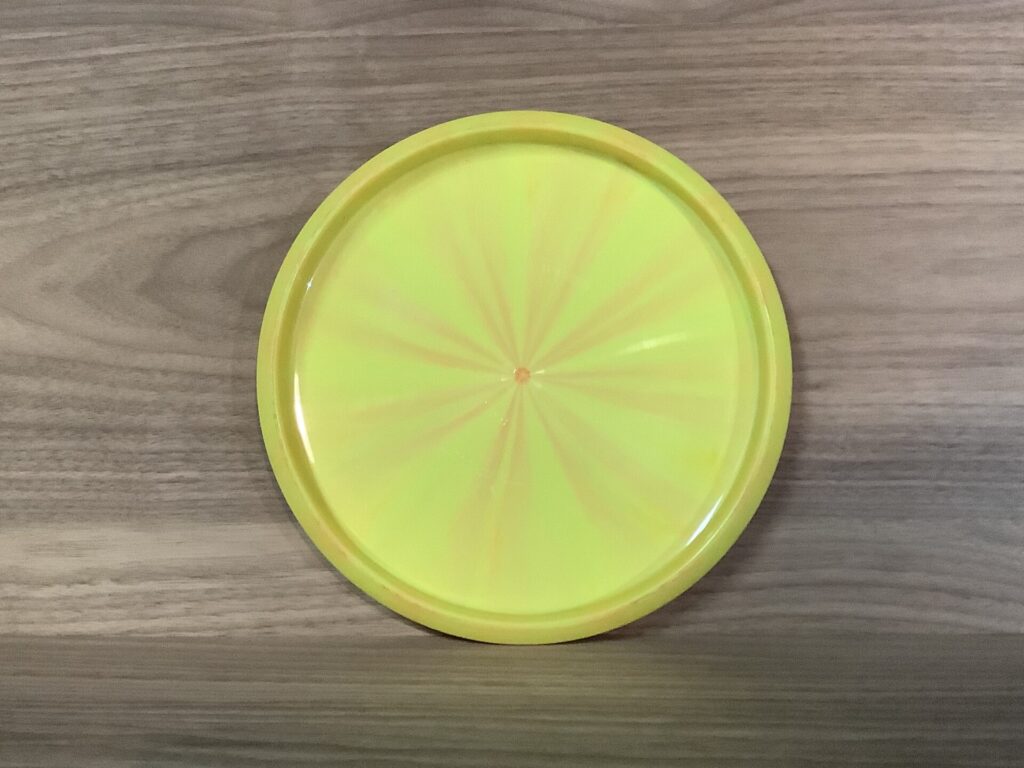 Dynamic Discs Warden Double stamp Fuzion burst Putter Yellow 173g 9/10