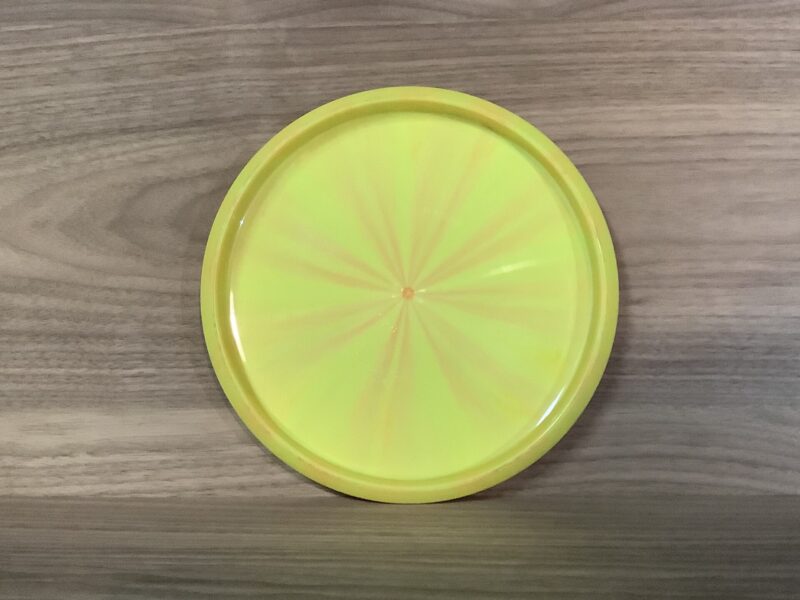 Dynamic Discs Warden Double stamp Fuzion burst Putter Yellow 173g 9/10