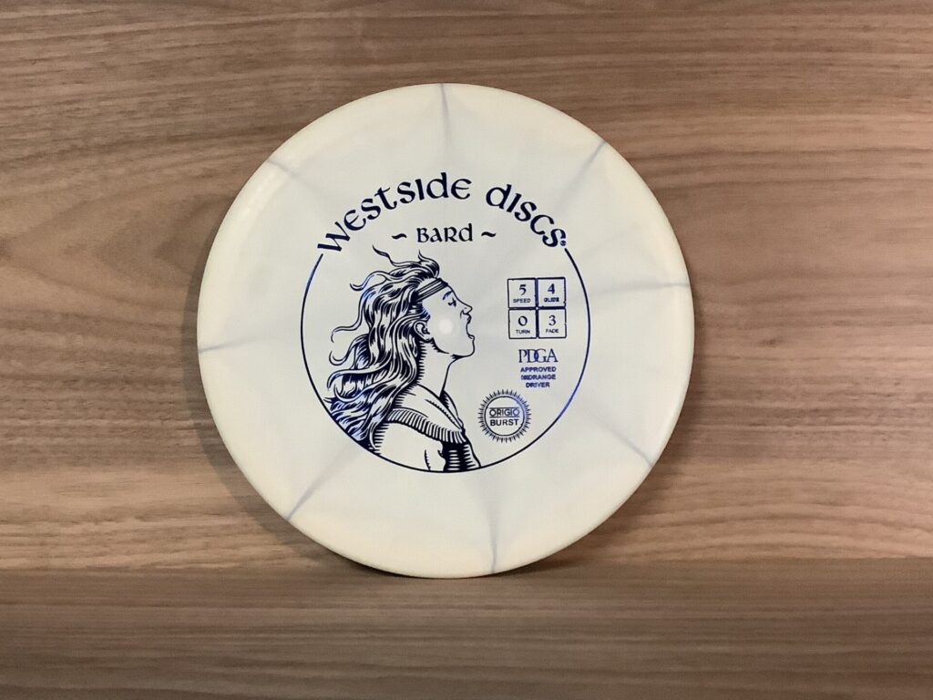 Westside Bard Swedish Laulaja BT Origio Burst Midrange White Blueish 178g 10/10 New