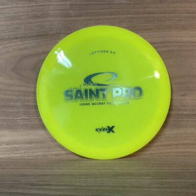 Latitude 64 Saint Pro JohnE MaCray Team Series Opto-X Fairway Driver Yellow 175g 10/10