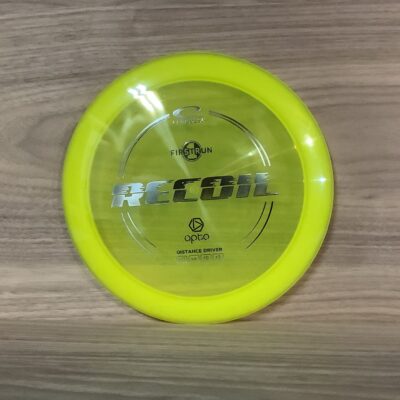 Latitude 64 Recoil 1st First Run Opto Distance Driver Yellow 174g 10/10