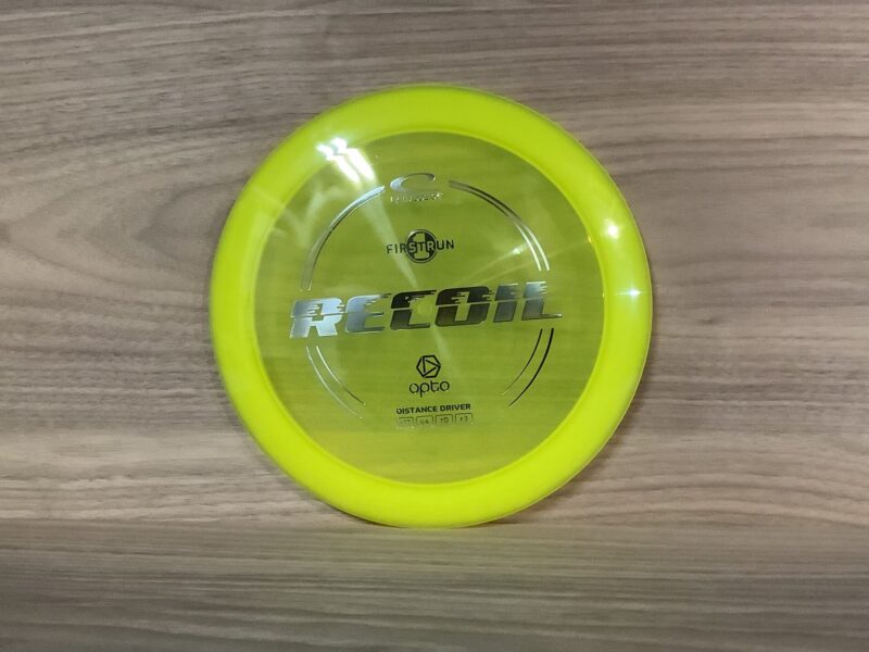 Latitude 64 Recoil 1st First Run Opto Distance Driver Yellow 174g 10/10