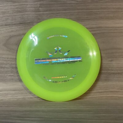 Dynamic Discs Defender Sparkle Metal-flake Lucid Distance Driver Yellow 171g 10/10