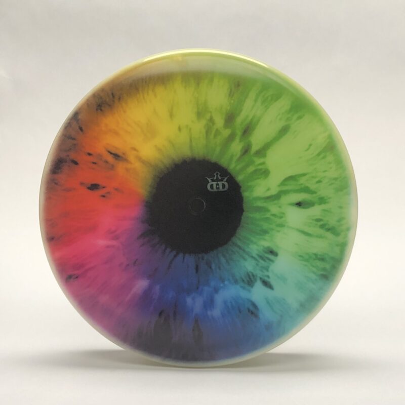 Dynamic Discs Warden Dyemax Eye Iris Lucid Hybrid Plastic