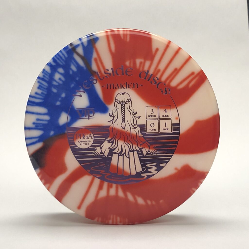 Westside Discs Maiden VIP USA Stock Flag Dye 2
