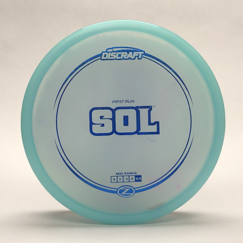 Discraft Sol First Run Z Plastic