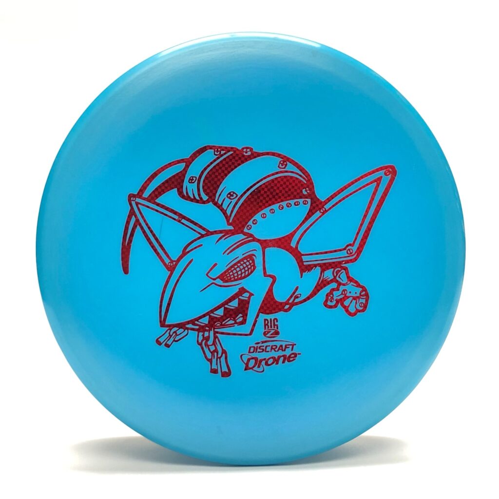 Discraft Drone Blue Big Z Big Bee Red Stamp