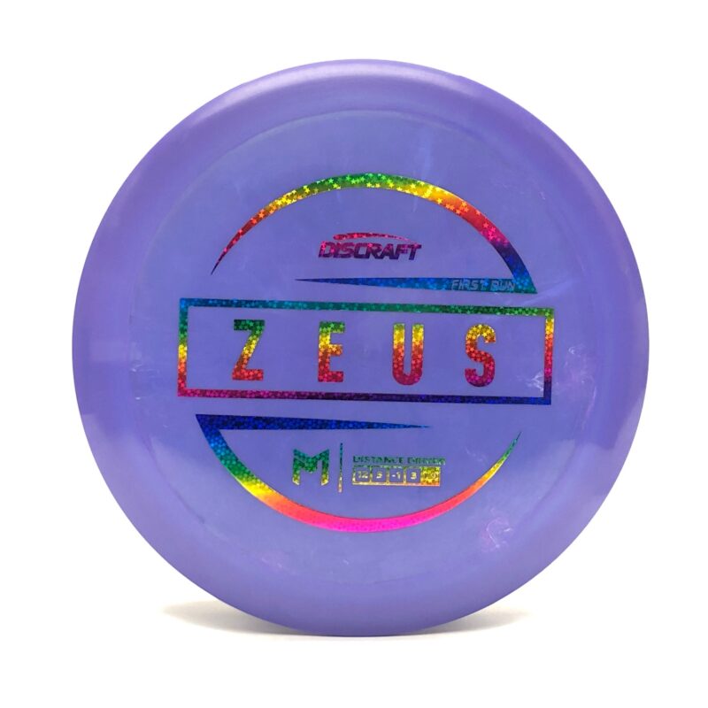 Discraft Zeus ESP Plastic Blurple Rainbow Stamp