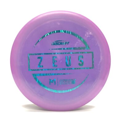 Discraft Zeus ESP Plastic Purple Blue Stamp