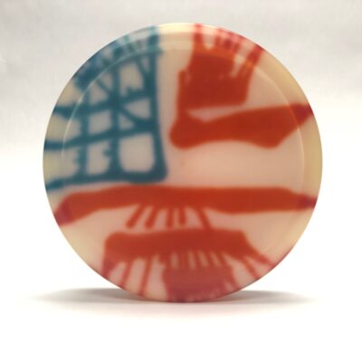 Discraft Wasp Flag Stamp Bee Embossed