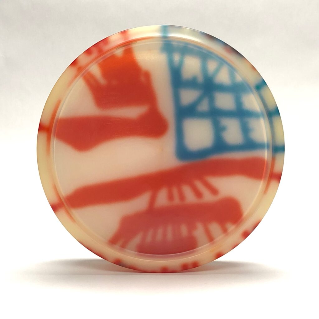 Discraft Wasp Flag Stamp Bee Embossed