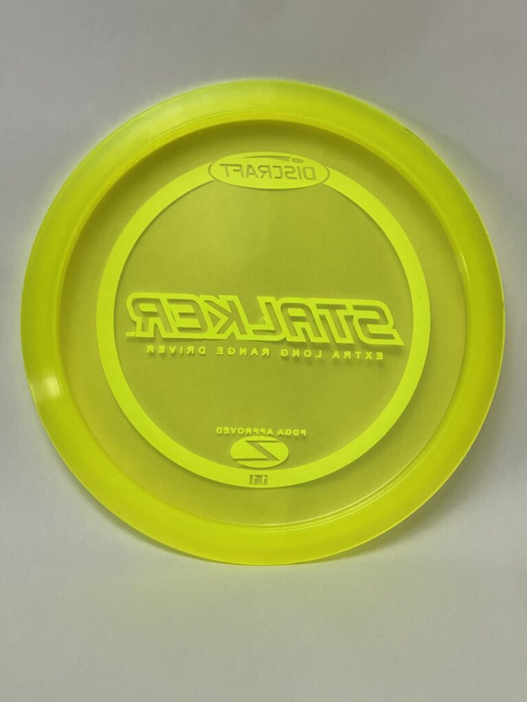 Yellow with White Stamp