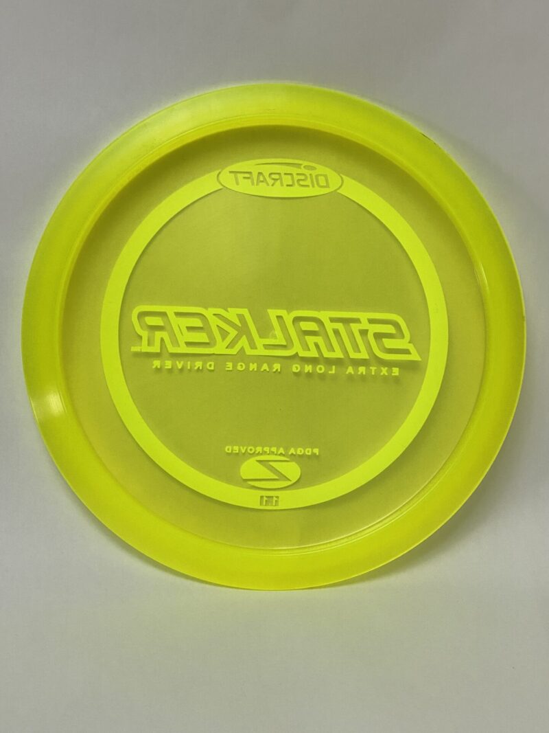 Yellow with White Stamp